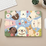 Puppy Garden Laptop MacBook Case thumbnail 5
