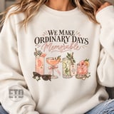 Girls Trip Cocktail PNG, We Make Ordinary Days Memorable Graphic, Girls Weekend Bachelorette Summer Drinks Sublimation Clipart thumbnail 19