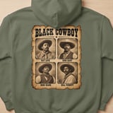 Black Cowboy Hoodie thumbnail 1