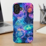 Bioluminescent Jellyfish MagSafe® Phone Case thumbnail 6