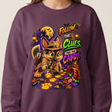 Detective Chase the Dog Halloween Sweatshirt thumbnail 13