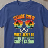 Cruise Crew: Ship's Casino T-Shirt thumbnail 3