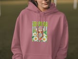 Iced Coffee Sweatshirt, Fueled By Coffee And Summer Vibes Hoodie, Daisy Aesthetic T-Shirt, Cute Coffee Lover Gift For Her thumbnail 13