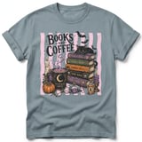 Books and Coffee Witchy Tee thumbnail 20