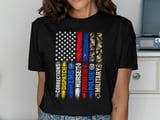 First Responder American Flag Tee thumbnail 1