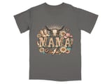 Boho Western Mama Leopard Print Tee thumbnail 1