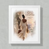 Next Chapter Wall Art Poster, Black Woman Luxury Travel Framed Poster, Soft Life Motivation Decor, Inspiring Quote Print Gift for Her thumbnail 13