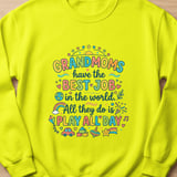 Grandmoms Have The Best Job Sweatshirt thumbnail 4