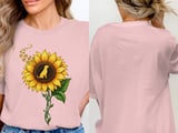 Sunflower Dog Different Is Nice Tee thumbnail 5
