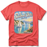 Sailboat Dots ~ Comfort Colors Premium Tee thumbnail 3
