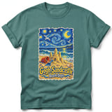 Gogh Sandcastle ~ Comfort Colors Premium Tee thumbnail 8