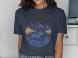 Idaho Gem State Moose & Mountains T-Shirt thumbnail 9