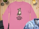 Proud Pit Bull Mom Long Sleeve Tee thumbnail 3