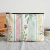 Watercolor Floral Laptop Sleeve, Romantic Peony Accessory Pouch, Shabby Chic Pastel Flower Tablet Case Gift for Her thumbnail 9