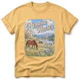 Meadow Horses ~ Comfort Colors Premium Tee thumbnail 7