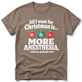 More Anesthesia Christmas Tee thumbnail 6