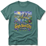 Gogh Steel City ~ Comfort Colors Premium Tee thumbnail 8