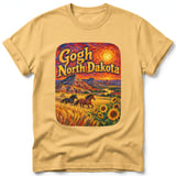 Gogh North Dakota ~ Comfort Colors Premium Tee thumbnail 7