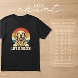 Life Is Golden Retriever Tee thumbnail 10