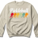 Pickleball Gildan Crewneck Sweatshirt, Pickleball, Court Warm Up thumbnail 6