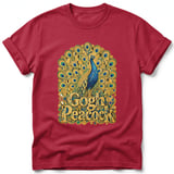 Gogh Peacock ~ Comfort Colors Premium Tee thumbnail 2