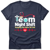 Team Night Shift Nurse Tee thumbnail 4