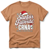 Santa's Favorite CRNA Tee thumbnail 7