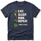 Eat Sleep Ride Repeat Tee thumbnail 5