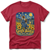 Gogh Auntie ~ Comfort Colors Premium Tee thumbnail 2