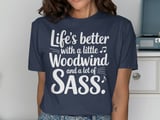 Woodwind & Sass Clarinet Life Graphic Tee thumbnail 9
