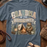 Grandma Of The Happy Camper Tee thumbnail 3