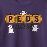 Peds Nurse Halloween Tee thumbnail 3