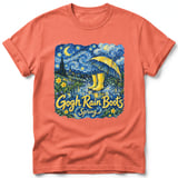 Gogh Rain Boots ~ Comfort Colors Premium Tee thumbnail 4