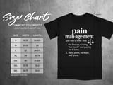 Pain Management Definition Tee thumbnail 10
