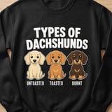 Types of Dachshunds Tee thumbnail 5