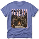 A Book A Day Keeps Reality Away Tee thumbnail 32
