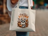 Feral Girl Autumn Tote Bag thumbnail 1
