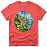 Gogh Cinque Terre ~ Comfort Colors Premium Tee thumbnail 4