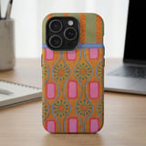 Retro Mod Pattern MagSafe® Phone Case thumbnail 1