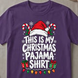 This Is My Christmas Pajama T-Shirt thumbnail 2