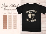 Male Teacher Coach Shirt, Half Teacher Half Coach Sweatshirt, PE Teacher Gift for Him, Retro Coach Hoodie, High School Athletic Teacher thumbnail 18
