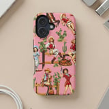 Retro Cowgirl Vintage Pinup MagSafe® Phone Case thumbnail 5