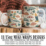 Coastal Surf Vintage Digital Design Size Bundle Png thumbnail 4