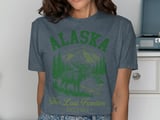 Alaska The Last Frontier Moose Graphic Tee thumbnail 11