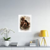 Black Mother Daughter Poster, Framed Wall Art Print, Because She Came Before Me Quote, African American Matriarch Art, Mother's Day Gift thumbnail 6