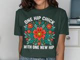 One Hip Chick With One New Hip Tee thumbnail 3