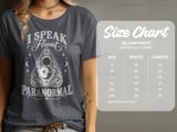 I Speak Fluent Paranormal Tee thumbnail 20