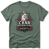CRNA Anesthesia Ghost Halloween Tee thumbnail 9