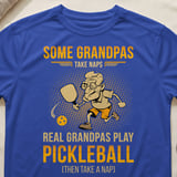 Pickleball Sport-Tek Performance Tee, Some Grandpas Take Naps Real Grandpas Play Pickleball (Then Take A Nap), Court Apparel thumbnail 7