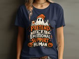 Emotional Support Human Ghost Tee or Sweatshirt thumbnail 1